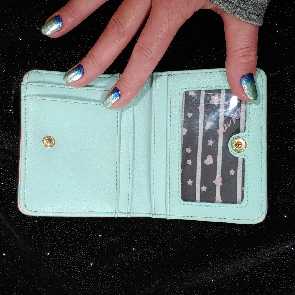 Betsey Johnson Luv Betsey Pastel Small Wallet - Picture 5 of 10